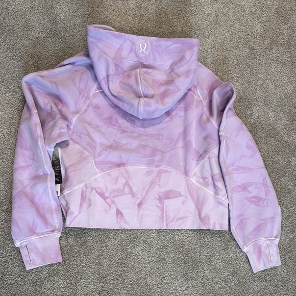 🦄🦄NWT- Lululemon Scuba Oversized Half-Zip Hoodie *Dye🦄🦄 - Picture 4 of 6